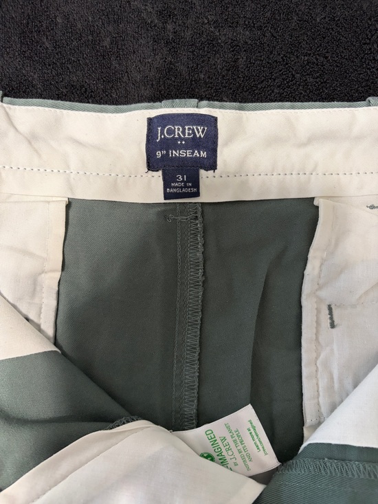 J. Crew Factory Other - J. Crew Factory Men's Sage Green Flat Front Shorts